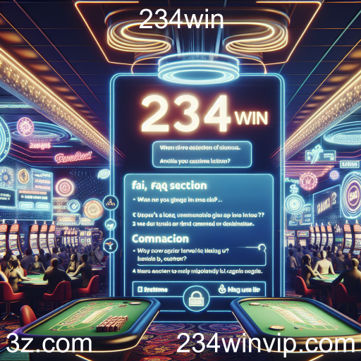 Explorando a Seção de Perguntas Frequentes do 234win